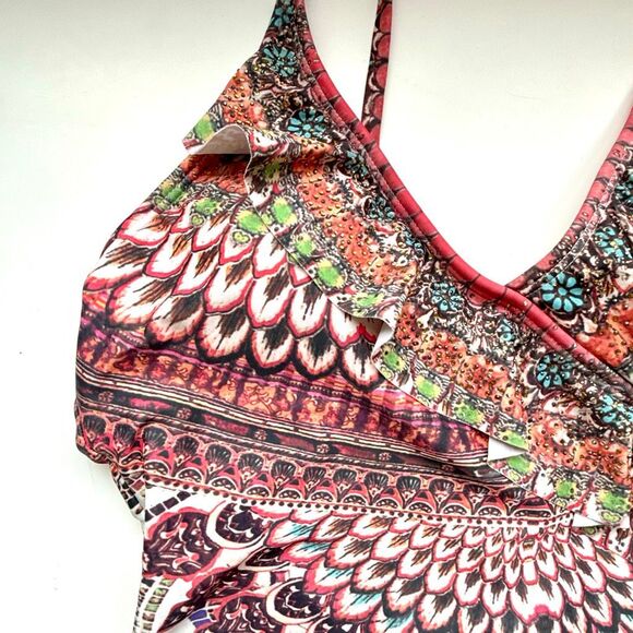 NWT True Colors by La Moda. Featuring  a vibrant, bohemian-style prints and embe - Picture 2 of 5